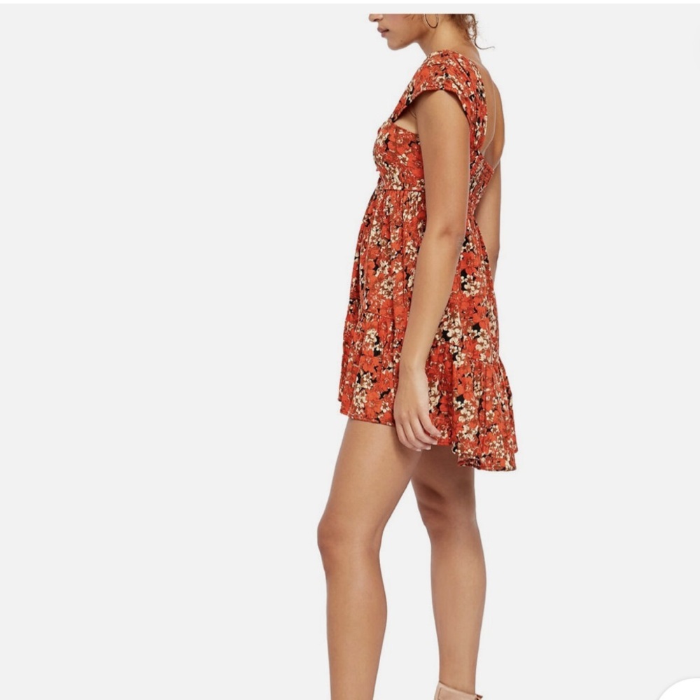 Free People Pattern Play Floral Mini Dress - Picture 2 of 10